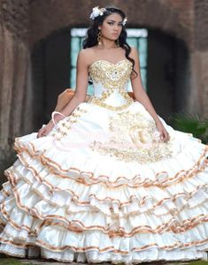 Vintage 2020 Robe à balle quinceanera robe perle sans manches manches sur mesure robes de soirée victoria plus taille de fête 8862018