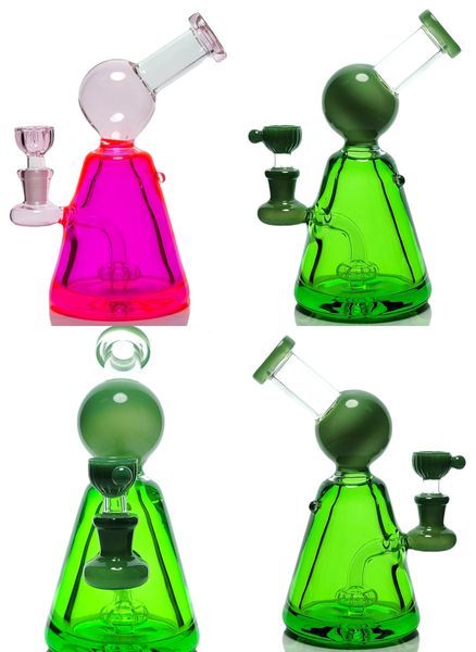 Vintage Pulsar Freezable GLYCERIN verre bong narguilé eau pipe par avion DHL UPS CNE express