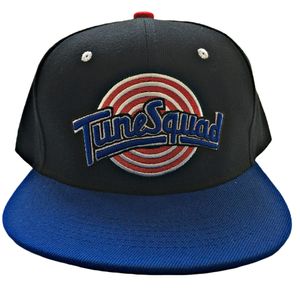 vintage années 90 Space Jam Movie Hat Réglable Snapback Basketball Hat Brodé Sport Chapeaux d’extérieur Hip Hop Hat Cottom Cap Unisex Cap