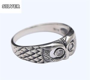 Vintage 925 Silver Mini Owl Rings Chic Women Rings Us Ring Size 6 7 8 9 10 For Women Mother039s Day Gift Jewelry211m1994820