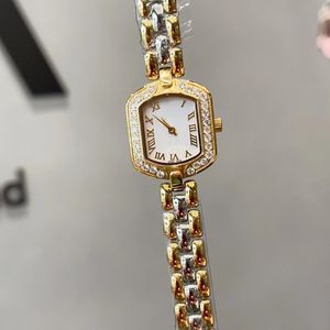 Vintage antiek diamanten dameshorloge beste keuze voor dierbaren 21 mm kleine wijzerplaat zeer delicaat en duurzaam veelzijdig en vrouwelijk klassieke quartz stenen horloges