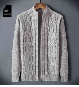 Vintage automne hiver homme Cardigan Plaid tricoté pull hommes vêtements vêtements d'extérieur manteau corée pulls