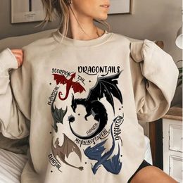 Vintage Basgiath War College Sweatshirt Classic en Cozy Hoodie for Men Women Fourth Wing Sweater Tops Anime 240428