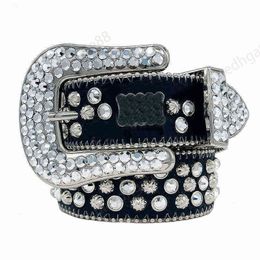 Cinturón bb vintage para mujer diseñador cinturón de diamantes de imitación para hombre cristal de lujo damas elegante cintura hiphop ceinture con bling mujeres cinturones de diseñador famoso GA05 I4