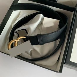 Vintage grande lettre ceinture femmes ceintures de taille mince designer 2cm 3cm ceinture en cuir noir Saint Valentin luxe décontracté métal lisse 288F