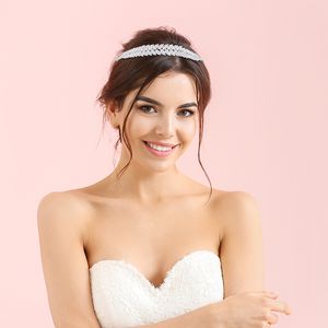 Vintage mariée cheveux accessoires femmes bal ornements Zircon feuilles couronne couronne mariage diadème bandeau fille bijoux cadeau