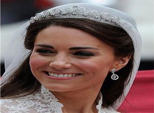 Vintage bruid hoofddeksels kroon Kate prinses koninklijke kronen vrouwen tiara's bruids hoofdtooi bruiloft prinses hoofdtooi hoofddeksels Acce8078877