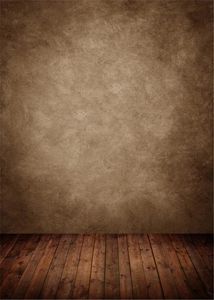 Vintage Brown Wood Texture Photography Backdrop for Indoor Photo Shoots