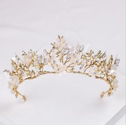 Vintage Papillon Couronnes De Mariée Coiffes Strass Cristaux Mascarade Couronnes De Mariage Bandeau Accessoires De Cheveux Diadèmes De Fête Ba287Q