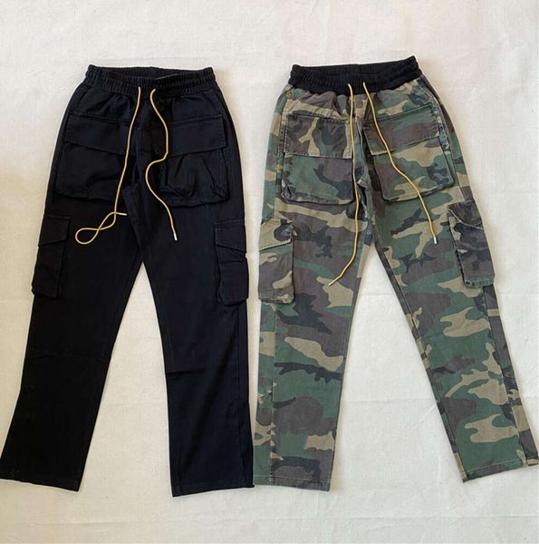 Salopette camouflage Vintage poches multiples pantalon Camouflage hommes femmes 1 pantalon Cargo de meilleure qualité de haute qualité