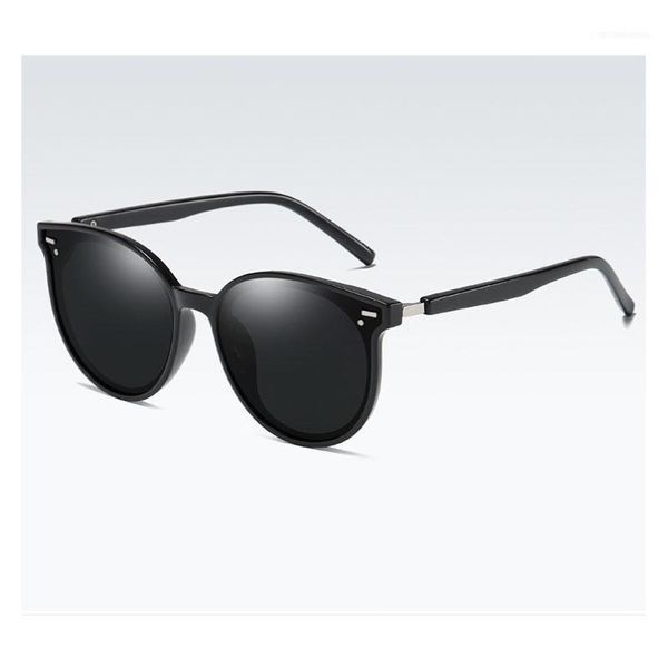 Vintage Cat Eye Sunglasses TR90 Femmes Modèles de créateurs de marque Rays Protection Miroration Sun Gafas de Sol LOS1 229T