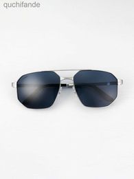 Vintage katier zonnebril voor vrouwen Men Topniveau Designer Zonneglas Zonnebril voor mannen met high-end feel Polarisated Light UV Pilot Driving Riding zonnebrillen CT0462S