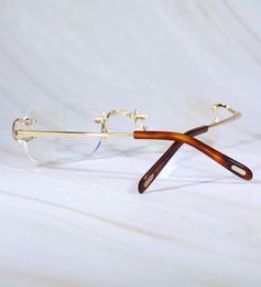 Vintage claires de lunettes Fames hommes femmes concepteur de luxe Carter Reading Computer Office Decoration Eyeglass for Wedding2799057