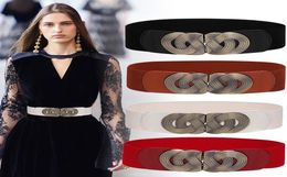 Vintage Corset Belt Woman Wist Wide Shets For Women Elastic Plus Taille Belt Luxury Designer Ceinture Femme Robe Cummerbund3734385