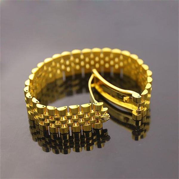 Bracelets couronne Vintage en acier inoxydable 316L, compteur de vitesse, bracelets, fermoir, chaîne à main, bijoux cadeau 210812259m