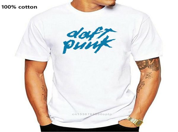 Vintage Daft Punk 2007 Alive World Tour ReprinTharajuku Camiseta de la camisa de la camisa Ment Size S TO XXL7808890