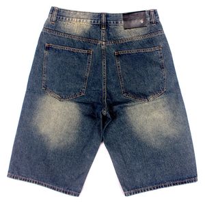 Shorts denim vintage pantalon moyen short baggy mande lâche jean lavé jean décontracté jogging pantalon court classique tout droit d'été