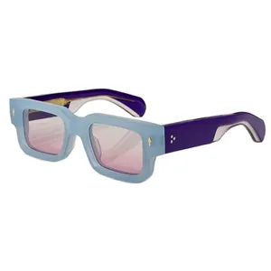 Lunettes de soleil design vintage pour femmes lunettes de soleil d'été pour hommes protection UV lunettes de soleil plein cadre femmes accessoires à la mode hg139 B4