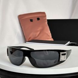 Gafas de sol de diseñador vintage con caja de moda de moda
