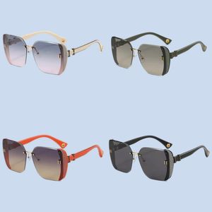 Gafas de sol de diseñador vintage para mujer polarizadas casual hombre de verano gafas de sol lentes de color degradado Lentes de Sol Mujer sombras al aire libre fa0113 H4