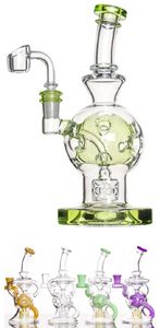 Vintage Egg Seed of Life Glass BONG Hookah Water Pipe peut mettre le logo du client par DHL UPS CNE