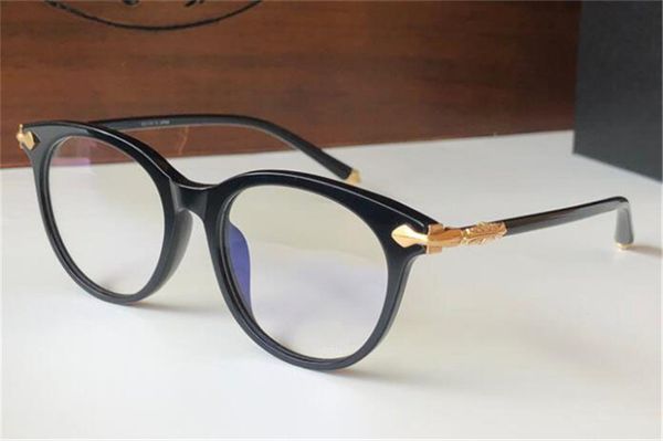 Conception de lunettes vintage BONEBBOISSEUR lunettes optiques monture ronde rétro simple et polyvalente de qualité supérieure avec boîte peut faire des verres de prescription