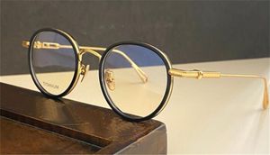 Vintage eyewear design sexcel optische bril Retro ronde frame Eenvoudige en veelzijdige topkwaliteit met doos kan op recept lenzen doen