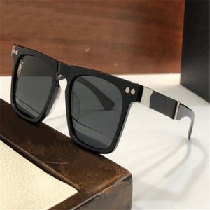Lunettes de soleil design de mode vintage BJORN AGAI cadre carré simple style punk été lunettes de protection uv400 qualité supérieure183c