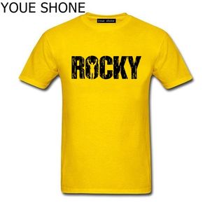 Vintage fashion humor refranes camiseta hombres Rocky Balboa camiseta Artwork Tee Shirt Adultos New Summer Tops hipster camiseta masculina algodón