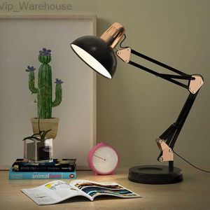 Vintage Flex lampe de table lit lampe de lecture bureaux d'ordinateur décoration équipement de bureau pli travail LED studio avec livre de base pour lire HKD230824