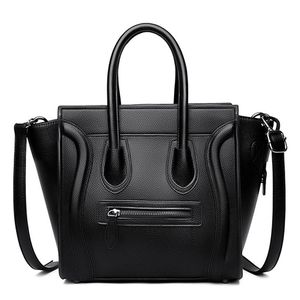 Sac à main Vintage en cuir véritable pour femmes, Style d'été, sac à bandoulière grande capacité, sacoche classique rouge, Bags290M