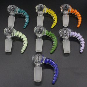 Vintage Glass Colorful Decorative Craft Bowl male 14mm 18mm For Water Bong pipe smoking bowls