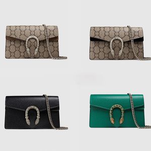 Sac à main de sac à main Sac de chaîne de sac de selle portefeuille portefeuille pour femme, sac de cartes, mini-sac de luxe enveloppe
