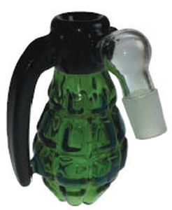 Vintage Grenade Catcher Verre Bong Bong Bong Hobeil Les tuyaux de fumer avec bol Verre d'origine Vente directe peuvent mettre le logo du client par DHL UPS CNE