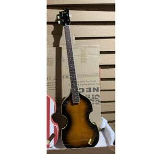 Corps de guitare basse vintage Hofner série contemporaine HCT 5001 modèle basse qualité supérieure 5001T bajo pour corps uniquement sans aucune pièce