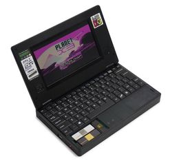 Ordinateur portable système DOS compatible IBM XT vintage - Book8088 avec carte CF 512 Mo de mémoire 640 Ko