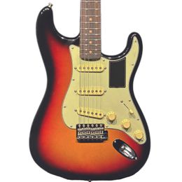 VINTAGE II 1961 S T 3 kleuren Sunburst elektrische gitaar