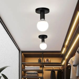 Tasse de plafond industriel vintage Light Light Light Loft Plafonniers pour le salon Cuisine Decor Home Lampara LED