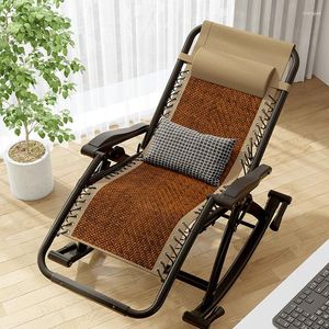 Fauteuil inclinable industriel vintage au design extérieur minimaliste et portable, chaise de lecture moderne Poltrona Relax Lounge – Mobilier de camping pour une expérience extérieure confortable