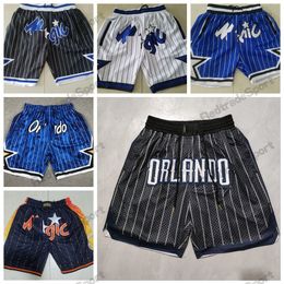 Vintage Just Blue Don Basketball Shorts Just Don Short Met Zakken Retro 1992 Zwart Wit Heren Rits Short Stitched Team Basketbal Shorts S-XXL