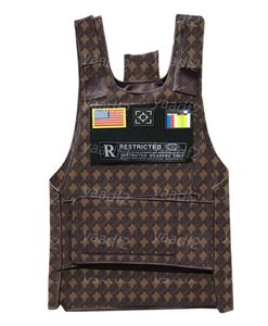 Vintage lettres fleurs gilet de protection hommes en cuir gilets tactiques en plein air moto débardeurs Hip Hop rue gilets CS Game2303542