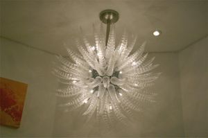 Vintage salon décoration nordique luxe lustre lumière artistique soufflé à la main verre plafond Design urbain pour la maison