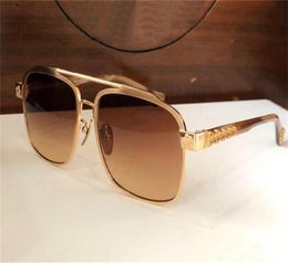 Vintage Man Design Sunglasses Do Nad Go Retro Square Metal Frame exquis Punk et Style Populaire Top Quality Outdoor UV409613160