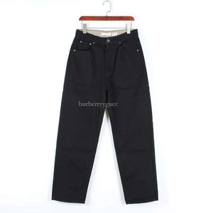 Pantalon droit des hommes vintage designers de hiphop noir jeans jeans jeans en gros jeans hommes pantalon confortable pour usure quotidienne