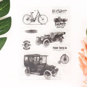 Tema de insectos náuticos vintage sellos de silicona transparente manual de álbumes de recortes Materiales de collage artesanía sellos de goma