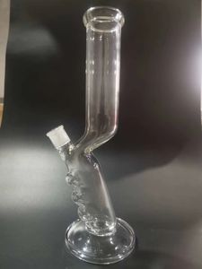 Pipe à eau Vintage New G SPOT 14inch 5mm Straight Glass Bong Hookah avec bol pour fumer