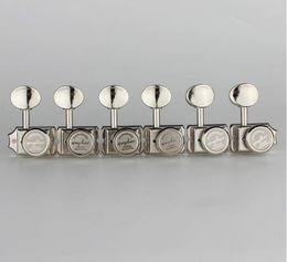 Vintage Nikkel / Chrome Lock String Tuners Electric Guitar Machine Heads Tuners voor St TL Gitaar Tuning Pegs