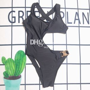 Designer One Price Bikinis Maillots de bain Dos nu Noir Bikinis Soutien-gorge Slip Maillots de bain Taille basse Combinaisons rembourrées Surf Combinaisons de plongée