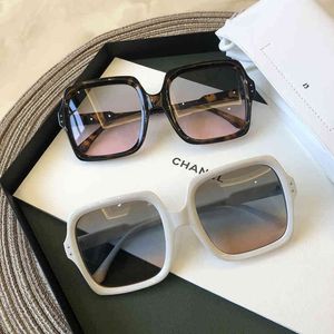 Vintage Oversize Square Sunglasses Luxury Brand Femme Femmes Sun Sun Black Fashion Gradient féminin Oculos 270b