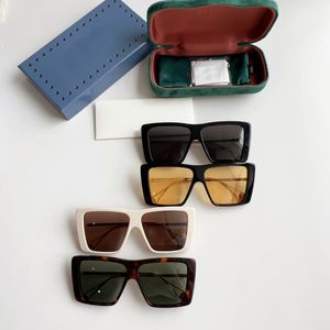 Gafas De Sol cuadradas De gran tamaño Vintage para Unisex, gafas De Sol De diseñador con montura Simple, Gafas De Sol para Mujer